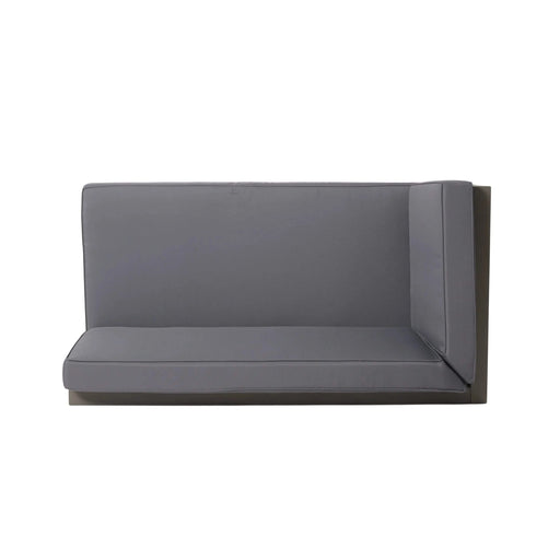 BRAVA X-BACK CORNER BENCH-L WITH COFFEE TABLE Default -DTYStore