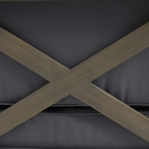 BRAVA X-BACK CORNER BENCH-L WITH COFFEE TABLE Default -DTYStore