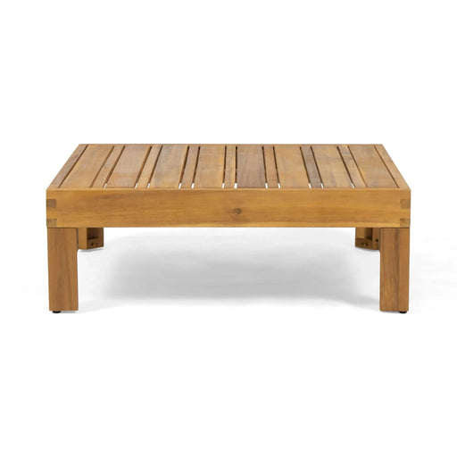 BRAVA X-BACK CORNER BENCH-R WITH COFFEE TABLE , RED Default -DTYStore