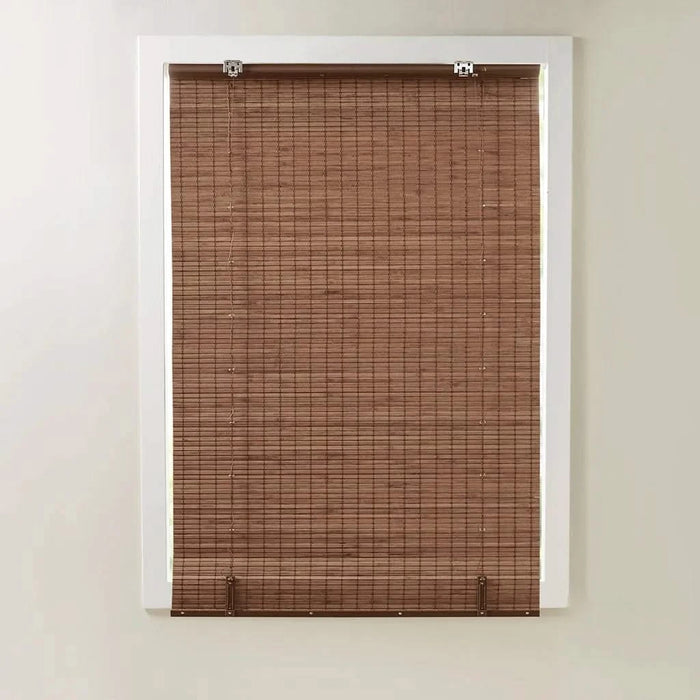 Bamboo Light Filtering Roman Shade 64'L Default -DTYStore