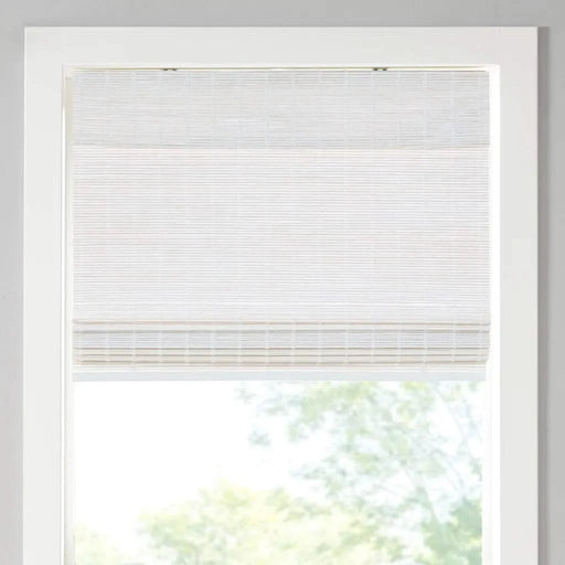 Bamboo Light Filtering Roman Shade 64'L Default -DTYStore