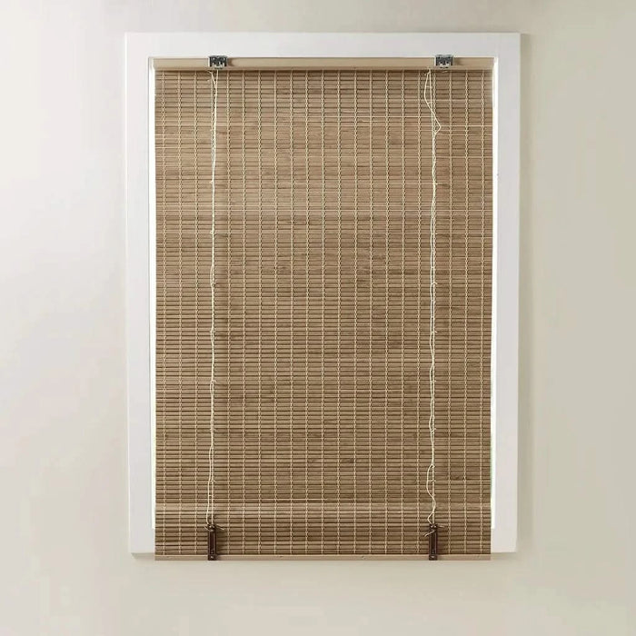 Bamboo Light Filtering Roman Shade 64'L Default -DTYStore