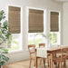 Bamboo Light Filtering Roman Shade 64'L Default -DTYStore