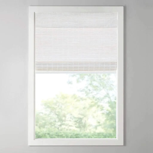 Bamboo Light Filtering Roman Shade 64'L Default -DTYStore
