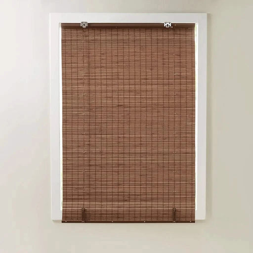 Bamboo Light Filtering Roman Shade 64'L Default -DTYStore