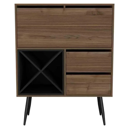 Bar Octupos, Living Room, Mahogany / Black Default -DTYStore