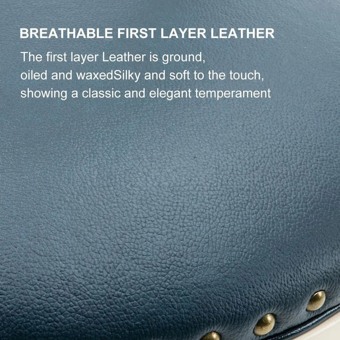 Bar Stools Seat Height 29.5'' Leather Wooden Bar Stools(WHITE 1pc) Default -DTYStore