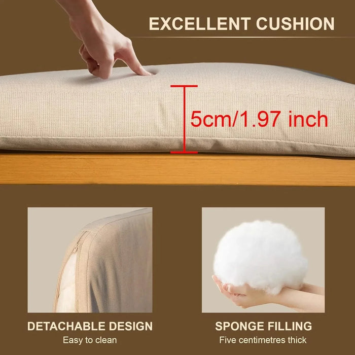 Bar Stools Set of 2, Outdoor Counter Height Bar Chairs with Arm and Backrest, Aluminum Tall Bar stools with Cushion Modern Textilene Rope Boho Barstools for Garden, Pool, Patio, Kitchen-Square Backres Default -DTYStore