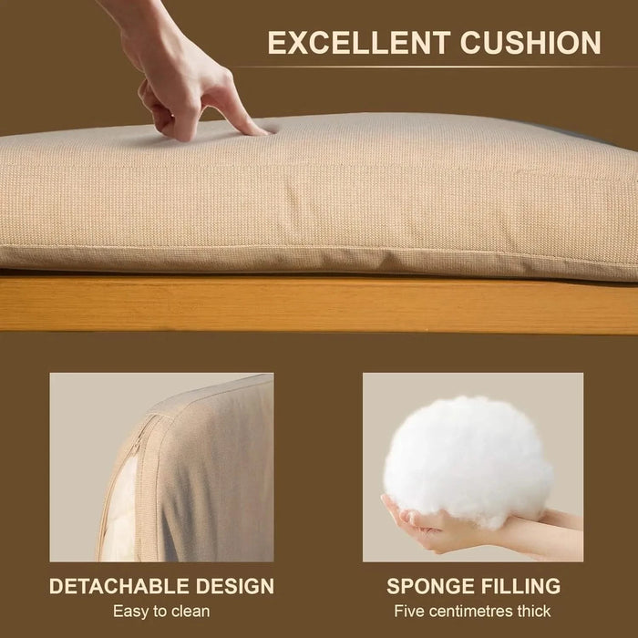 Bar Stools Set of 2 with Arm and Backrest, Outdoor Counter Height Bar Chairs with Cushion, Aluminum Tall Bar stools Modern Textilene Rope Boho Barstools for Garden, Pool, Patio, Kitchen-Rounded Backre Default -DTYStore