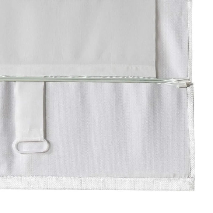 Basketweave Room Darkening Cordless Roman Shade Default -DTYStore