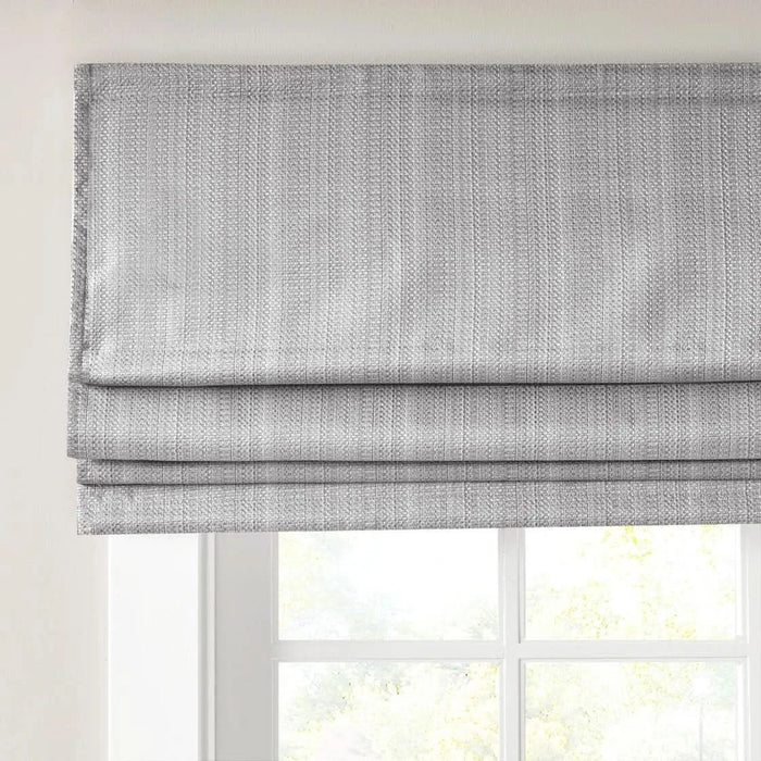 Basketweave Room Darkening Cordless Roman Shade- DTY Store