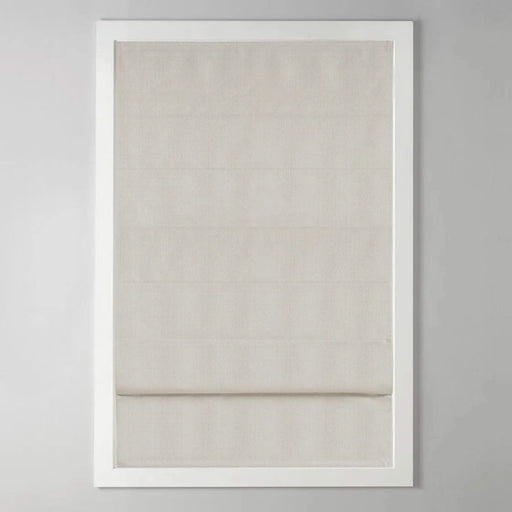 Basketweave Room Darkening Cordless Roman Shade Default -DTYStore