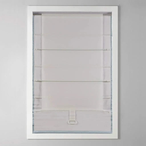 Basketweave Room Darkening Cordless Roman Shade Default -DTYStore