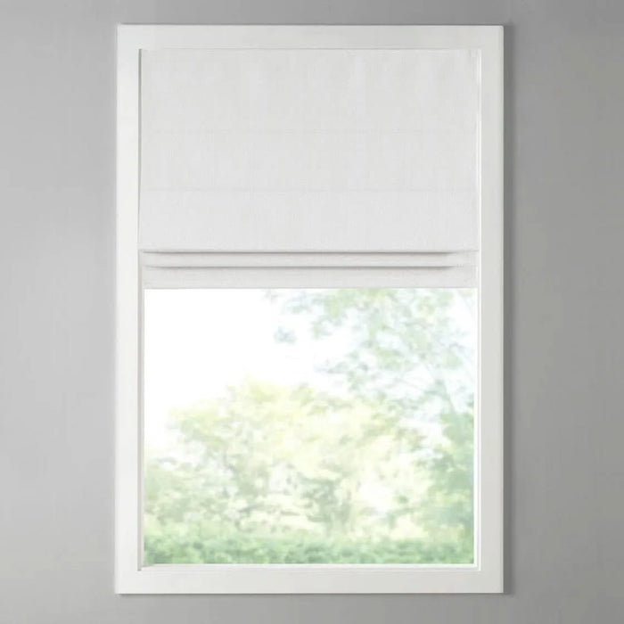 Basketweave Room Darkening Cordless Roman Shade - DTY Store