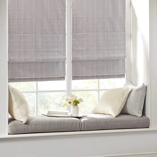 Basketweave Room Darkening Cordless Roman Shade Default -DTYStore