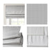 Basketweave Room Darkening Cordless Roman Shade - DTY Store
