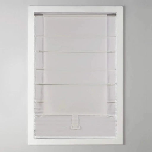 Basketweave Room Darkening Cordless Roman Shade Default -DTYStore