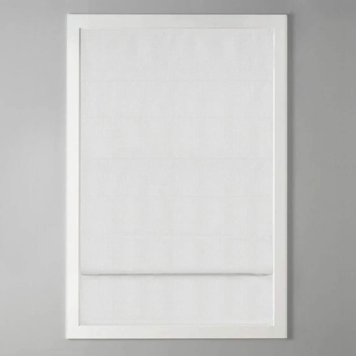 Basketweave Room Darkening Cordless Roman Shade Default -DTYStore