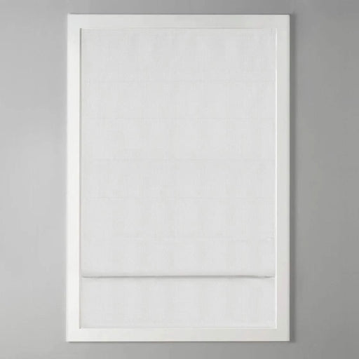 Basketweave Room Darkening Cordless Roman Shade Default -DTYStore