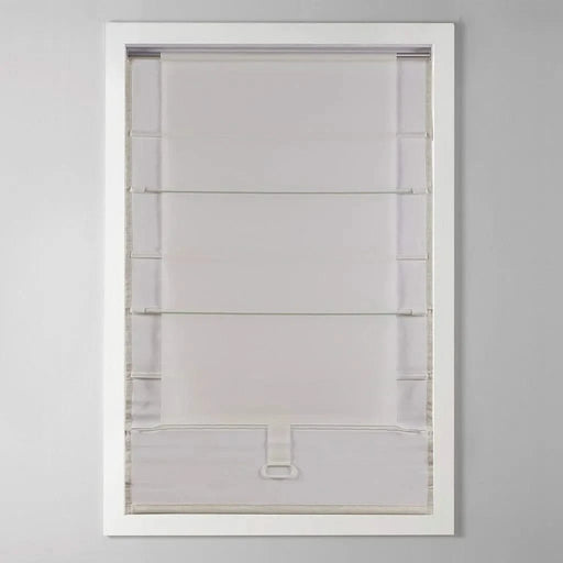 Basketweave Room Darkening Cordless Roman Shade Default -DTYStore