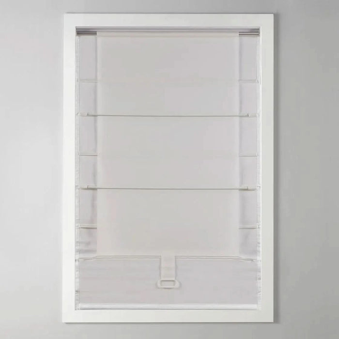 Basketweave Room Darkening Cordless Roman Shade - DTY Store