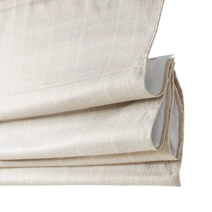 Basketweave Room Darkening Cordless Roman Shade - DTY Store