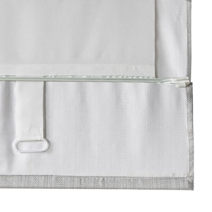Basketweave Room Darkening Cordless Roman Shade - DTY Store
