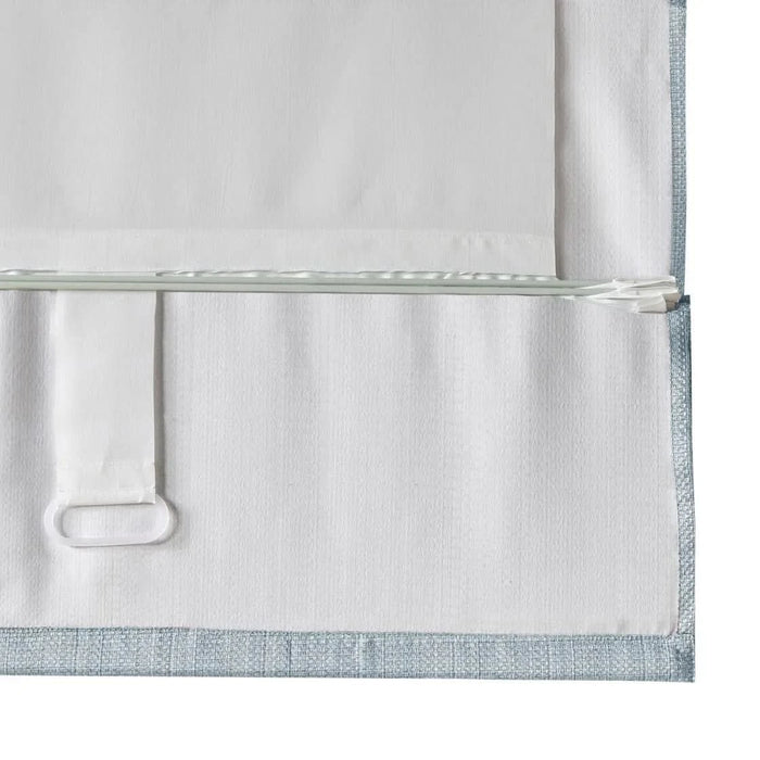 Basketweave Room Darkening Cordless Roman Shade - DTY Store
