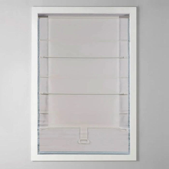 Basketweave Room Darkening Cordless Roman Shade - DTY Store