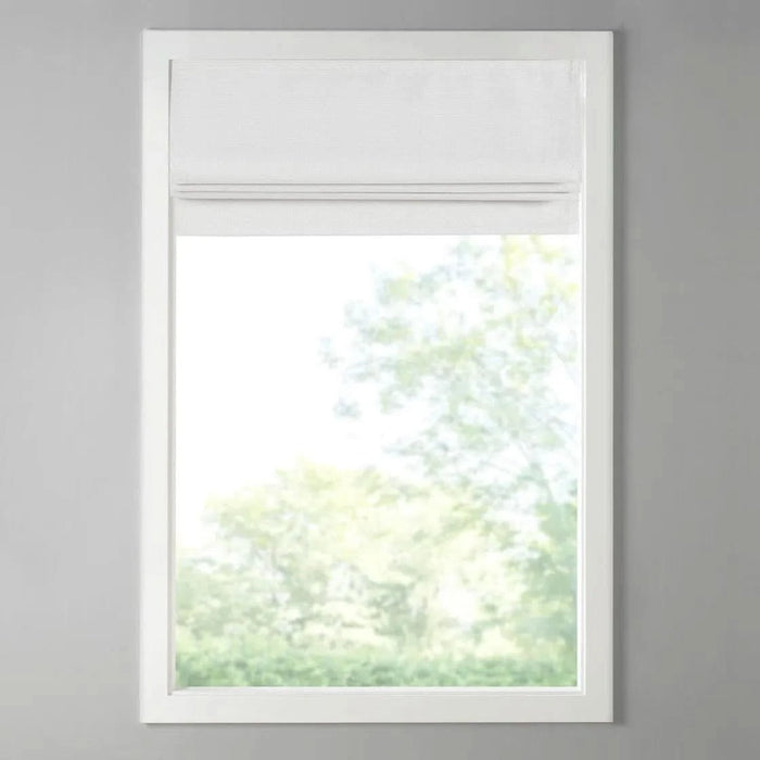 Basketweave Room Darkening Cordless Roman Shade - DTY Store