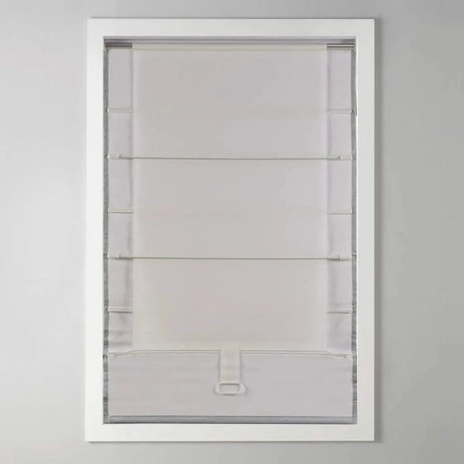 Basketweave Room Darkening Cordless Roman Shade Default -DTYStore