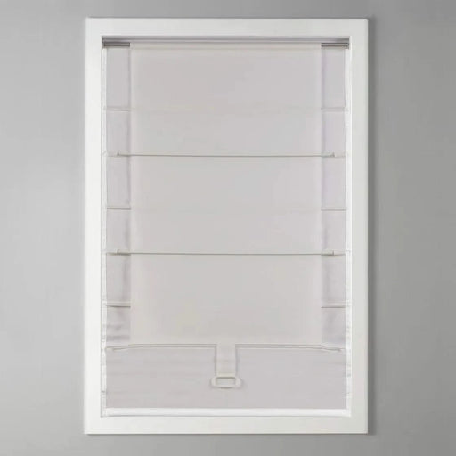 Basketweave Room Darkening Cordless Roman Shade Default -DTYStore