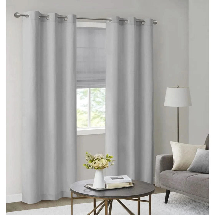Basketweave Room Darkening Cordless Roman Shade - DTY Store