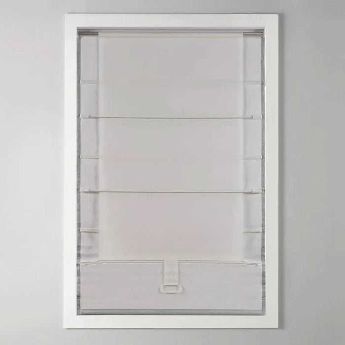 Basketweave Room Darkening Cordless Roman Shade- DTY Store