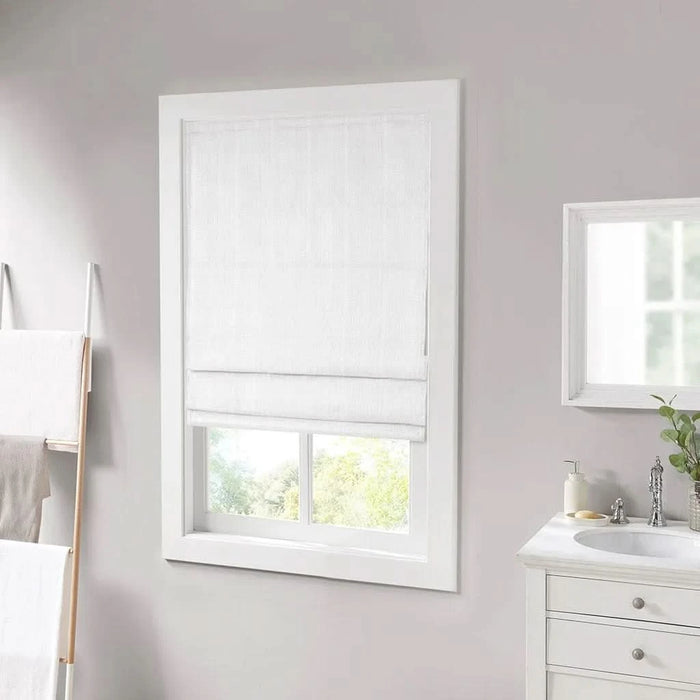 Basketweave Room Darkening Cordless Roman Shade - DTY Store