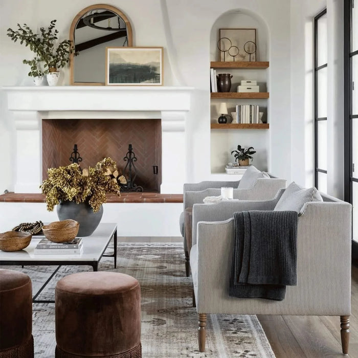 Bathroom Shelves Floating Shelves for Wall Shelf Over Toilet Small Wall Mounted Farmhouse Decor 16 inch Set of 2, Rustic Brown Default -DTYStore