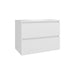 Bathroom Vanity, 2 Drawers, White Default -DTYStore