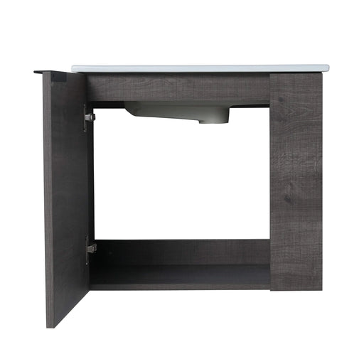 Bathroom Vanity with Sink 22 Inch for Small Bathroom,Floating Bathroom Vanity with Soft Close Door,Small Bathroom Vanity with Sink, 22x13 (KD-Packing) Default -DTYStore