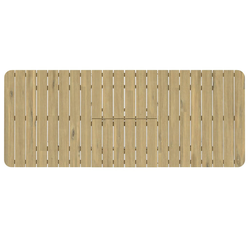 Beachside - Outdoor Extendable Dining Table - Light Teak Default -DTYStore