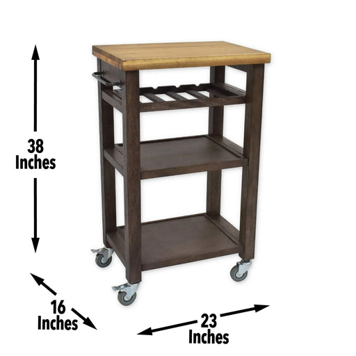 Belden - Kitchen Cart - Gray Default -DTYStore