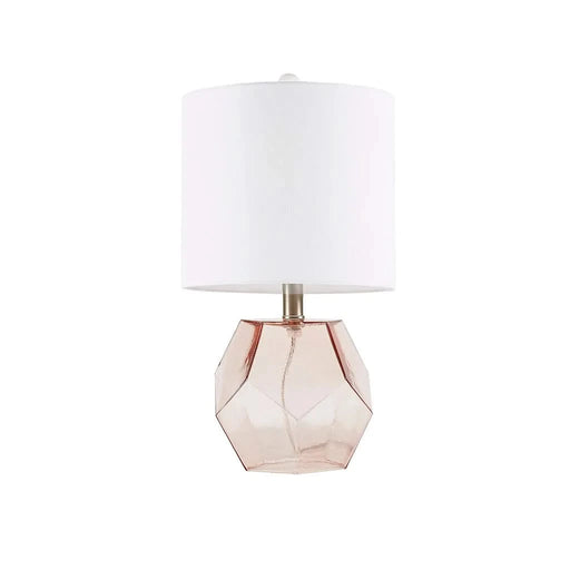 Bella Geometric Glass Table Lamp Default -DTYStore
