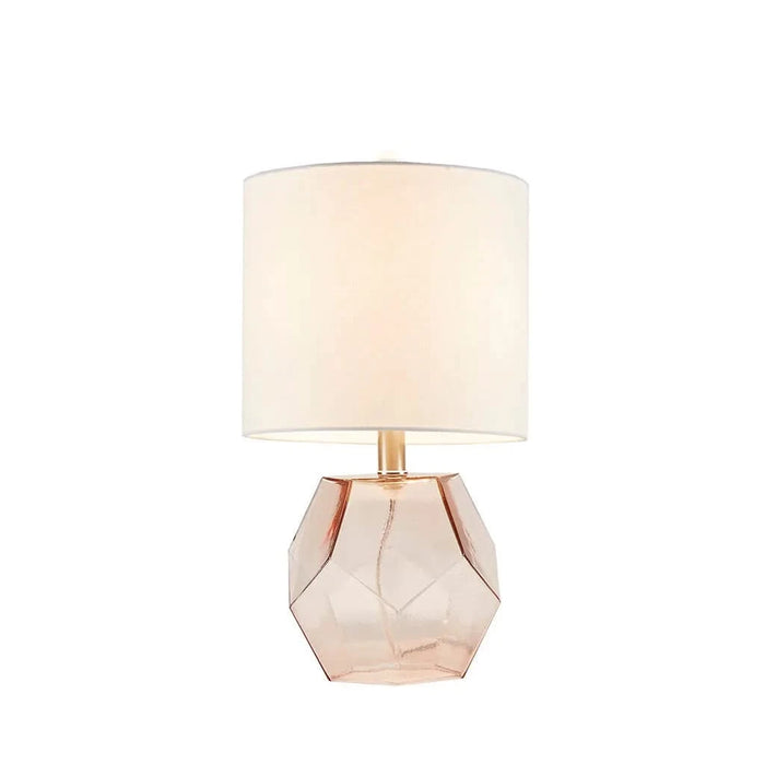 Bella Geometric Glass Table Lamp Default -DTYStore