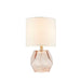 Bella Geometric Glass Table Lamp Default -DTYStore