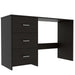 Berlin Three Drawers Desk Default -DTYStore