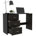 Berlin Three Drawers Desk Default -DTYStore