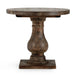 Biltmore Round End Table Aged Brown Default -DTYStore