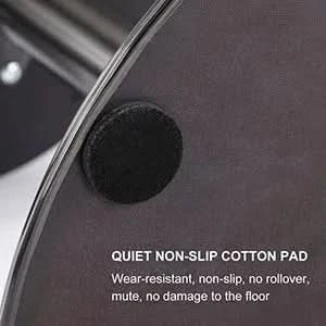 Black Titanium Stainless Steel Bar Stools,Grade Modern Leather Bar Chair with Backrest,Swivel Adjustable Height for Kitchen Counter and Dining Room (Brown 1pc) Default -DTYStore