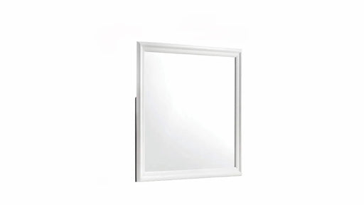 Blaze Upholstered Modern Style 5 Pc Twin Bedroom Set with LED Headboard Made with Wood in White Default -DTYStore