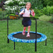 Blue Joy Children's Trampoline with Handrails for Indoor and Outdoor Fun, Ages 3-7, Steel Frame Default -DTYStore