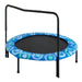 Blue Joy Children's Trampoline with Handrails for Indoor and Outdoor Fun, Ages 3-7, Steel Frame Default -DTYStore